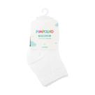 Kit 3 Pares de Meia Infantil Branca Cano Alto Unissex Pimpolho 16-20 Kit 3 Pares de Meia Infantil Branca Cano Alto Unissex Pimpolho 16-20