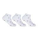Kit 3 Pares de Meias 39/43 Invisível Branca (004HOMS18041) Hoahi
