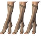 Kit 3 pares de meias dedinho de fora cor Natural Trifil W06760