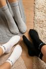 Kit 3 Pares de Meias Femininas Cano Alto Polo Wear Sortido