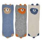 Kit 3 Pares de Meias Infantil Urso Lepeka