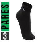 Kit 3 Pares de Meias Lupo Masculina Cano Médio