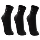 Kit 3 Pares de Meias Lupo Masculina Unissex Algodão Lisa Premium Sport
