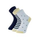 Kit 3 Pares De Meias Mash Cano Médio Infantil Para Crianças Modelo Estampadas
