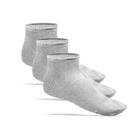 Kit 3 Pares Meia Cano Curto Unissex Atacado - Cores Kit 3 Pares Meia Cano Curto Unissex Atacado - Cores