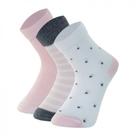 KIT 3 PARES MEIA CAS C MEDIO BEBE C/LYCRA INFANTIL MASH 28-33ROSA listra e poá KIT 3 PARES MEIA CAS C MEDIO BEBE C/LYCRA INFANTIL MASH 28-33ROSA listra e poá