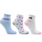 Kit 3 pares meia escolar meninas derby 2499001 algodão antialergico