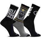 Kit 3 Pares Meia Esportiva Cano Curto Clube Atlético Mineiro