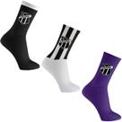 Kit 3 Pares Meia Esportiva Running Bike Futebol Clube Ceará Tamanho: 38 ao 43 Cor: Ceará