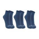 Kit 3 Pares Meia Esportiva Up Dry Anti Bolha Cano Médio Corrida Bike Ciclismo Caminhada Academia