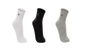 Kit 3 Pares Meia Lupo Cano Médio Masculina Atacado Original