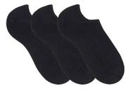 Kit 3 Pares Meia Selene Sapatilha Invisivel Baixinha