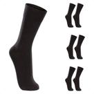 Kit 3 Pares Meia Social Masculino Cano Longo Confortável