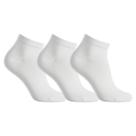 Kit 3 Pares Meias de Algodão Classic Cano Curto Unissex Sortida