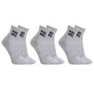 Kit 3 Pares Meias Ecko Unltd Cano Médio Masculino Cinza