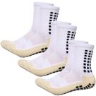kit 3 pares Meias esportivas antiderrapante Pilates idosos Hidroginástica Yoga futebol basquete vôlei corrida caminhada