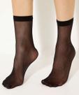 Kit 3 Pares Meias Feminina Soquete Fio 20 Marisa-99525 Kit 3 Pares Meias Feminina Soquete Fio 20 Marisa-99525