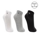 Kit 3 Pares Meias Lupo Cano Curto Unissex 03225