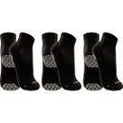 Kit 3 Pares Meias Lupo Original Antiderrapante Pilates Yoga Masculina Feminina Hidroginástica Esportiva 3310