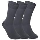 Kit 3 Pares Meias Masculinas Oficina Reserva Algodão Modal Social Cano Alto Confortável