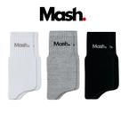 Kit 3 Pares Meias Mash Unissex Adulto Cano Médio Algodão Cotton Kit 3 Pares Meias Mash Unissex Adulto Cano Médio Algodão Cotton