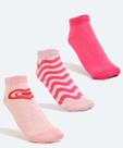 Kit 3 Pares Meias Soquete Feminina Estampadas Marisa-70244