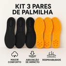 Kit 3 Pares Palmilha Anatômica em Gel Confortável Bota Coturnos Militar Segurança Maior Conforto Abs Kit 3 Pares Palmilha Anatômica em Gel Confortável Bota Coturnos Militar Segurança Maior Conforto Abs