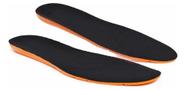 Kit 3 pares palmilhas gel Pu ortopedica anatomica conforto espessura 8mm macia