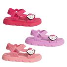 Kit 3 Pares Sandália Infantil Hello Kitty Blogueirinha Leve e Charmosa