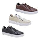 KIT 3 Pares - Tenis Casual Confortável P/ o Dia a Dia