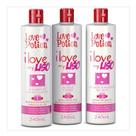 Kit 3 passos i love my liso 240ml - love potion