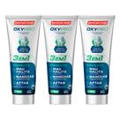 Kit 3 Pasta de Dente Gel 90g Oxypro Combate Manchas Aftas Creme Gel Dental Dentalclean