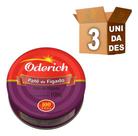 Kit 3 Pate De Figado Oderich Enlatado 100g