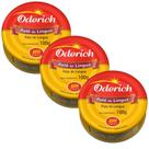 Kit 3 Pate De Língua Oderich Enlatado 100g