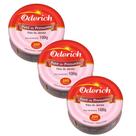 Kit 3 Pate De Presunto Oderich Lata 100g