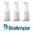 Kit 3 Pcs Borrifador Pulverizador 500ml Agua Ou Sanitizantes Kit 3 Pcs Borrifador Pulverizador 500ml Agua Ou Sanitizantes