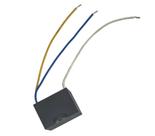 Kit 3 pçs capacitor de partida acv 1,5uf + 2,5uf x400v - 1,5+2,5uf x 400v - cbb61