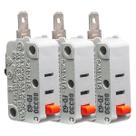 Kit 3 Pçs Chaves Porta de Microondas 16a 250v 2 Terminais