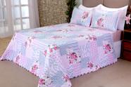 Kit 3 Pçs Cobre Leito Casal Queen Bouti Garden