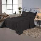 Kit 3 Pçs Cobre Leito Casal Queen Soft Dupla Face Matelado