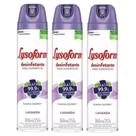 Kit 3 pçs lysoforme 360ml lavanda desinfetante superfícies