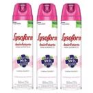 Kit 3 pçs lysoforme 360ml lembrança infância desinfetante superfícies