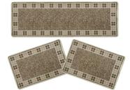Kit 3 Pçs Tapete Boucle Cozinha Xadrez Niazitex Kit 3 Pçs Tapete Boucle Cozinha Xadrez Niazitex