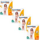 KIT 3 PCT Fralda Descartável Personalidade Baby Shortinho - todos tamanho