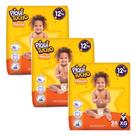 Kit 3 PCT Fralda Descartável Piquitucho Mega - Todos os Tamanhos