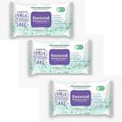 Kit 3 Pct Toalha Umedecida P/Adulto Geriátrico Essencial Premium Care 48 Unidades