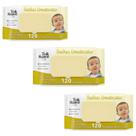 KIT 3 PCTS Toalhas Umedecidas infantil TOK SUAVE BABY 120 cada