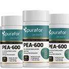 KIT 3 Pea 600 Palmitoiletanolamida 600mg 60 Capsulas Pea Bioativa Antiinflmatorio Natural Suplemento