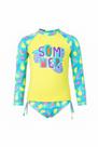Kit 3 Peças Blusa Pro Uv 50 + Biquíni + Top Infantil Juvenil