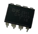 Kit 3 peças c.i. dk3125 - dk 3125 - pwm - dip 8 terminais